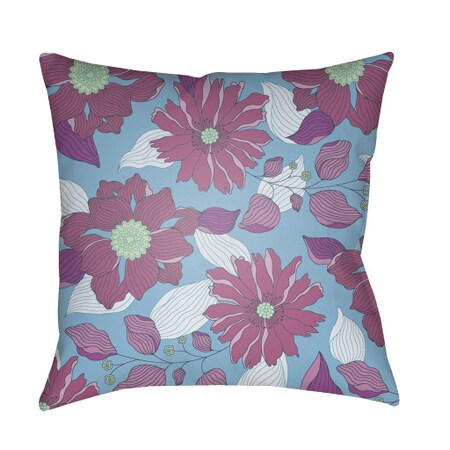 Surya Moody Floral - 22 X 22" Pillow Cover" MF034-2222